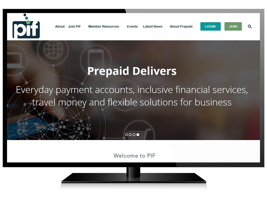 PIF-Big Screen Website Design case study