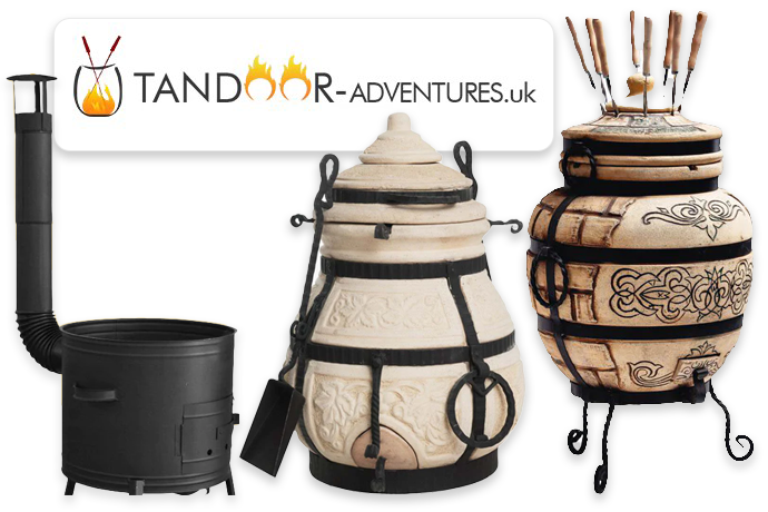 Tandori Adventure pots and logo